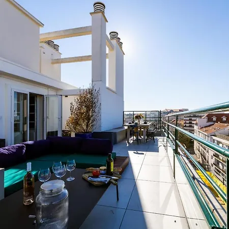 Apartment Skyline - Keyweek 23 Bedrooms Apt With Rooftop Sea View Parking *