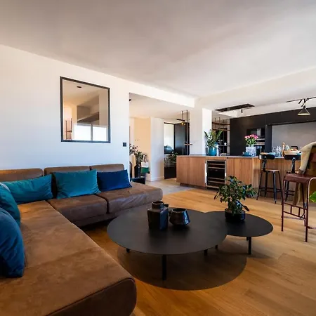 Skyline - Keyweek 23 Bedrooms Apt With Rooftop Sea View Parking * Biarritz