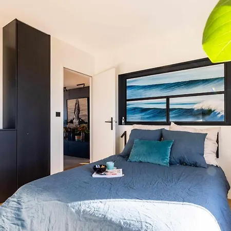 Skyline - Keyweek 23 Bedrooms Apt With Rooftop Sea View Parking Apartment Biarritz