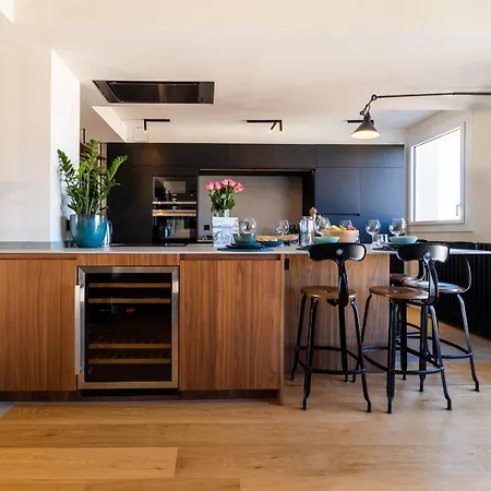 Skyline - Keyweek 23 Bedrooms Apt With Rooftop Sea View Parking Biarritz
