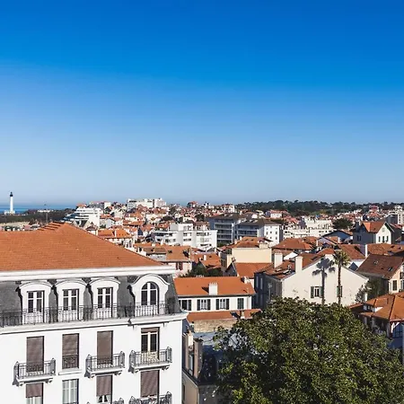Skyline - Keyweek 23 Bedrooms Apt With Rooftop Sea View Parking * Biarritz