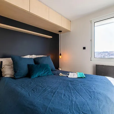 Skyline - Keyweek 23 Bedrooms Apt With Rooftop Sea View Parking Apartment Biarritz